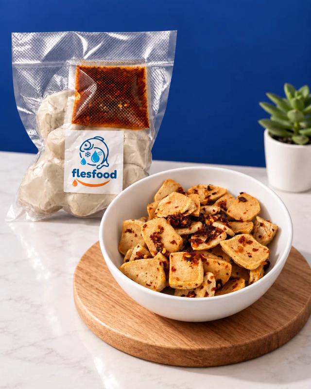 Baso Goreng (Basreng) Isi 7 pcs + Chili Oil thumbnail 3
